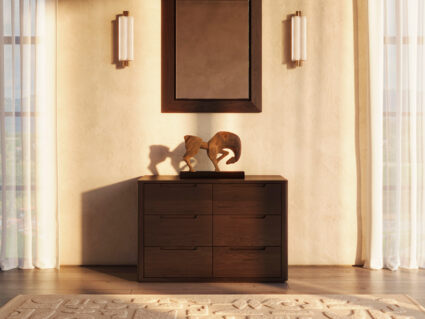 Комод Rivi James (6 ящиков) Карамель 1555