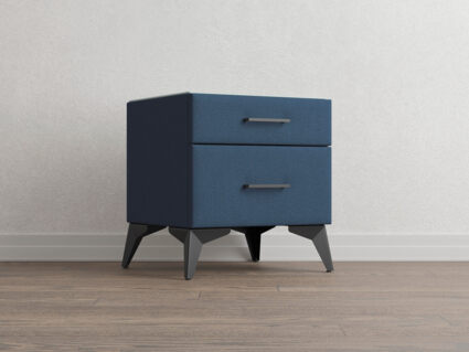 Тумба Сонум Merida Микровелюр кофе 1550